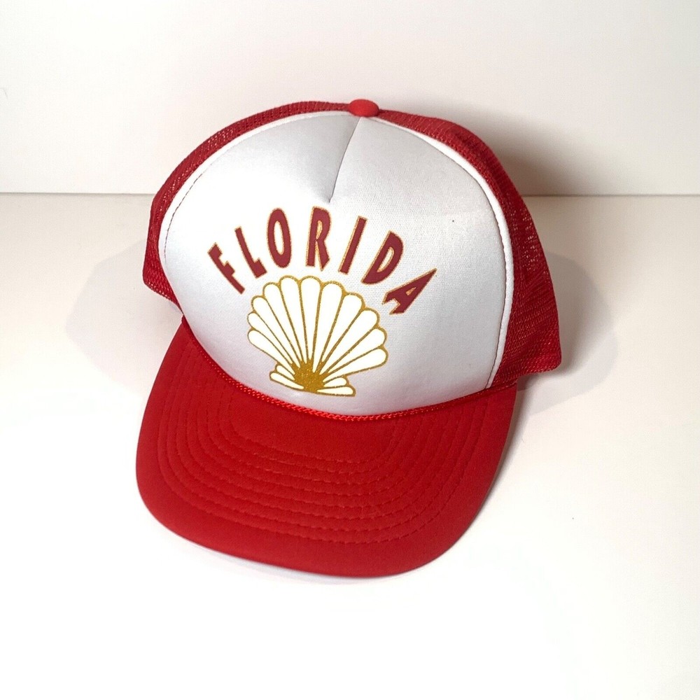 Vintage Florida Snapback Foam Mesh Hat Trucker Baseball Cap Mohr’s
